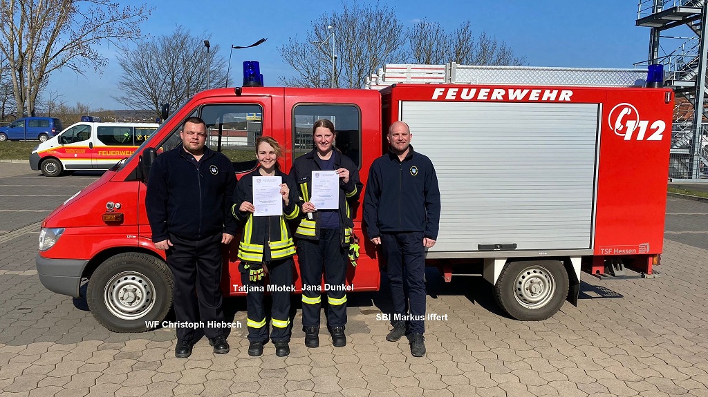 ++ Erfolgreicher Abschluss der Truppmann/frau-Ausbildung Teil 1