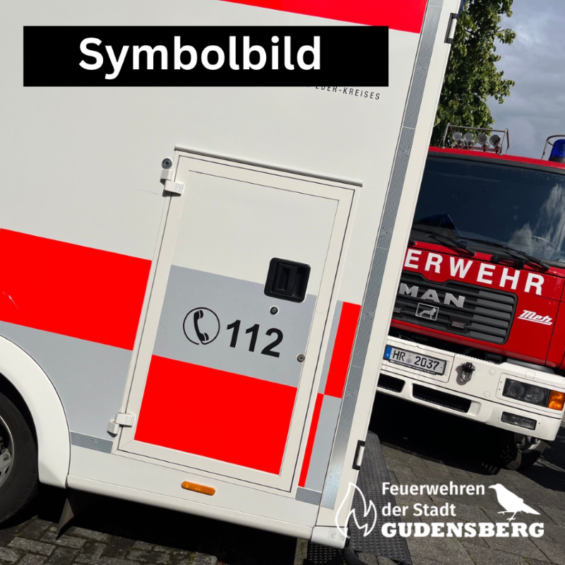 Bild mit Rettungswagen