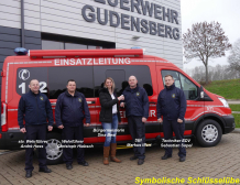 Neuer Einsatzleitwagen (ELW1) für die Gudensberger Feuerwehren.